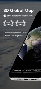 Earth Maps-3D live globe screenshot