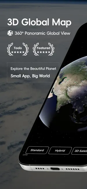 Earth Maps-3D live globe screenshot 1