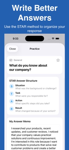 Interview Prep: Practice iPhone screenshot