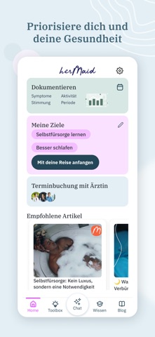hermaid-Wechseljahre Companion screenshot
