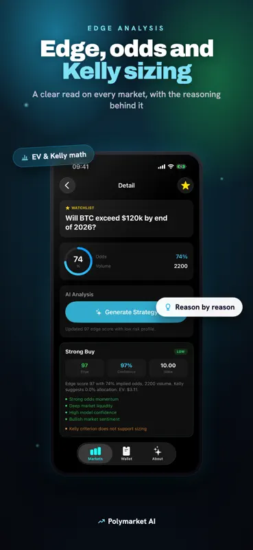 PolymarketAIApp screenshot 2 of 5