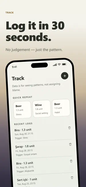 Andante: Drink Less Coach screenshot 4