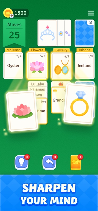 Solitaire Associations Journey screenshot 2