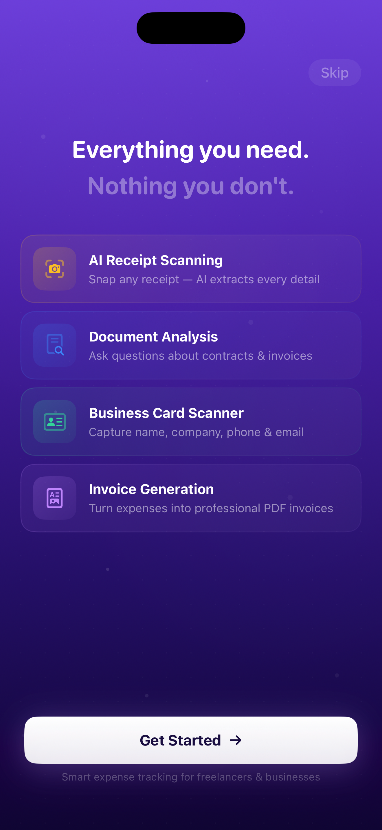 Argus - Expense & Biz Manager screenshot 4