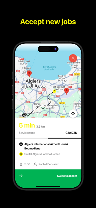 iTAXI Pro - Driver app Screenshot 2 of 4