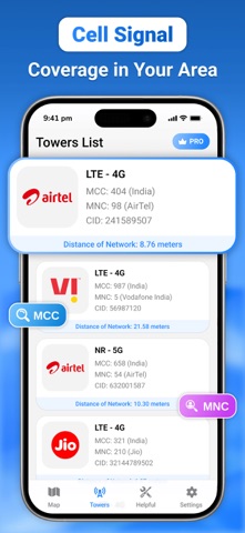 Cellular Tower : 5G/4G Finder screenshot