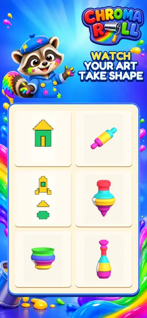 Chromaroll: Paint & Carve 3D screenshot 3
