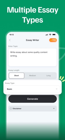 AI Essay Writer - AI Writer screenshot