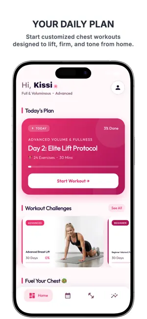 Breast Booster: Workout screenshot 2