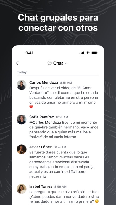 Te Vas AMORir iPhone screenshot 3 - Lifestyle app