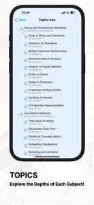 CFA Exam Prep Test screenshot #2 for iPhone