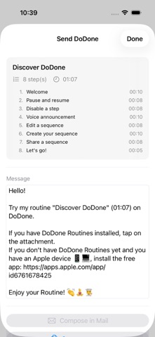 DoDone Routines Screenshot 8 of 10