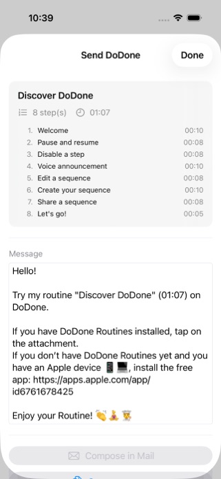 DoDone Routines Screenshot 8 of 10