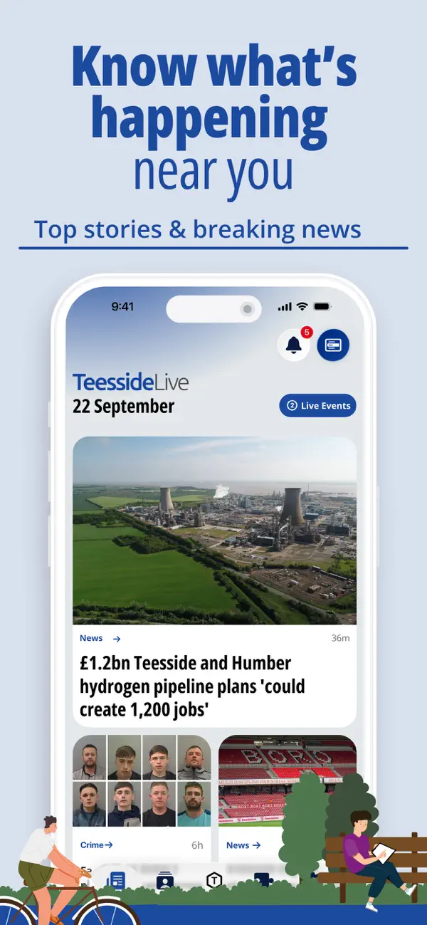 Screenshot #1 pour Teesside Live