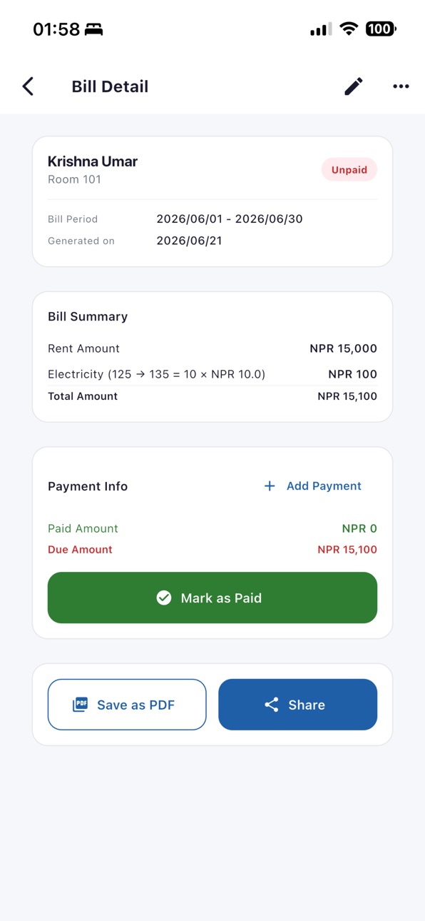 iPhone screenshot