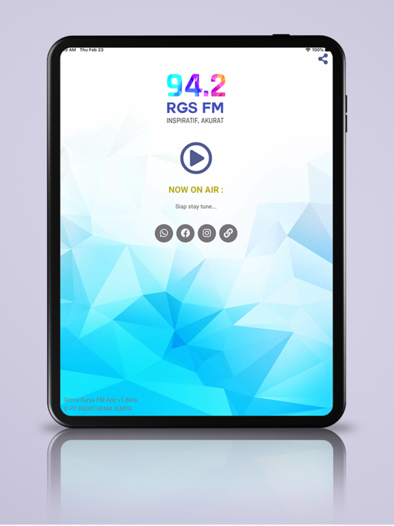 App screenshot