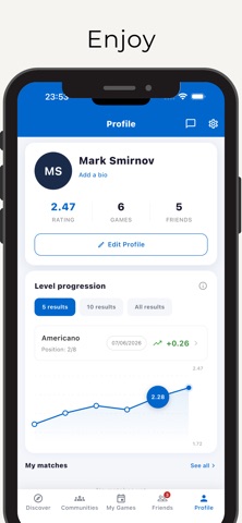 PadelUp - Match & Play Screenshot 3 of 3