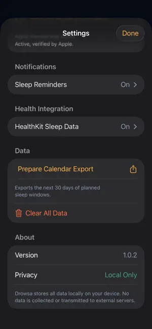 Drowsa: Night Shift Sleep screenshot 3