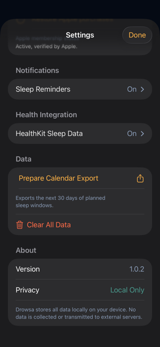 Drowsa: Night Shift Sleep Screenshot 3 of 4