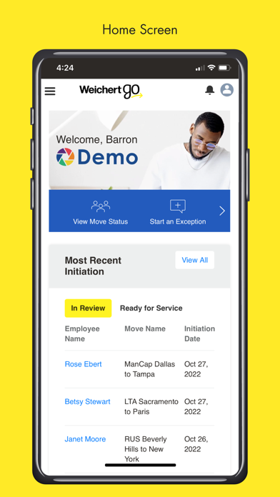 Weichert Go - HR app screenshot