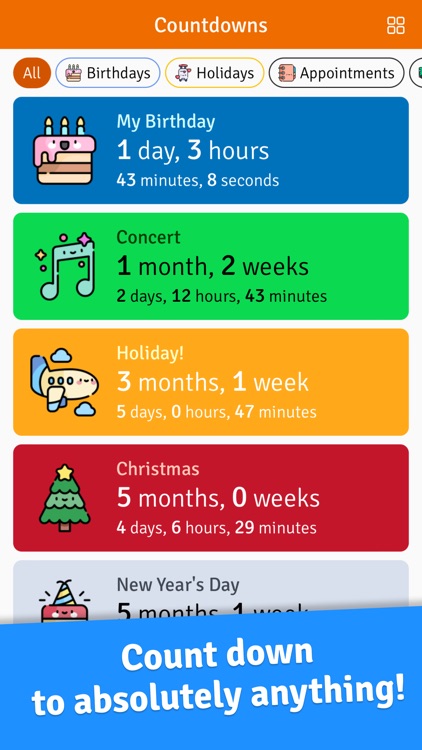 Countdown to Anything!