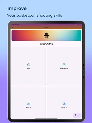 Basketball Shooting Helper iPad screenshot
