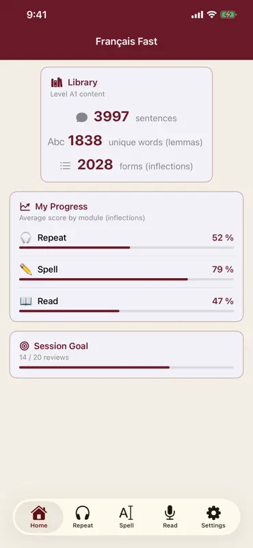 Français Fast — Learn French screenshot 5 of 7