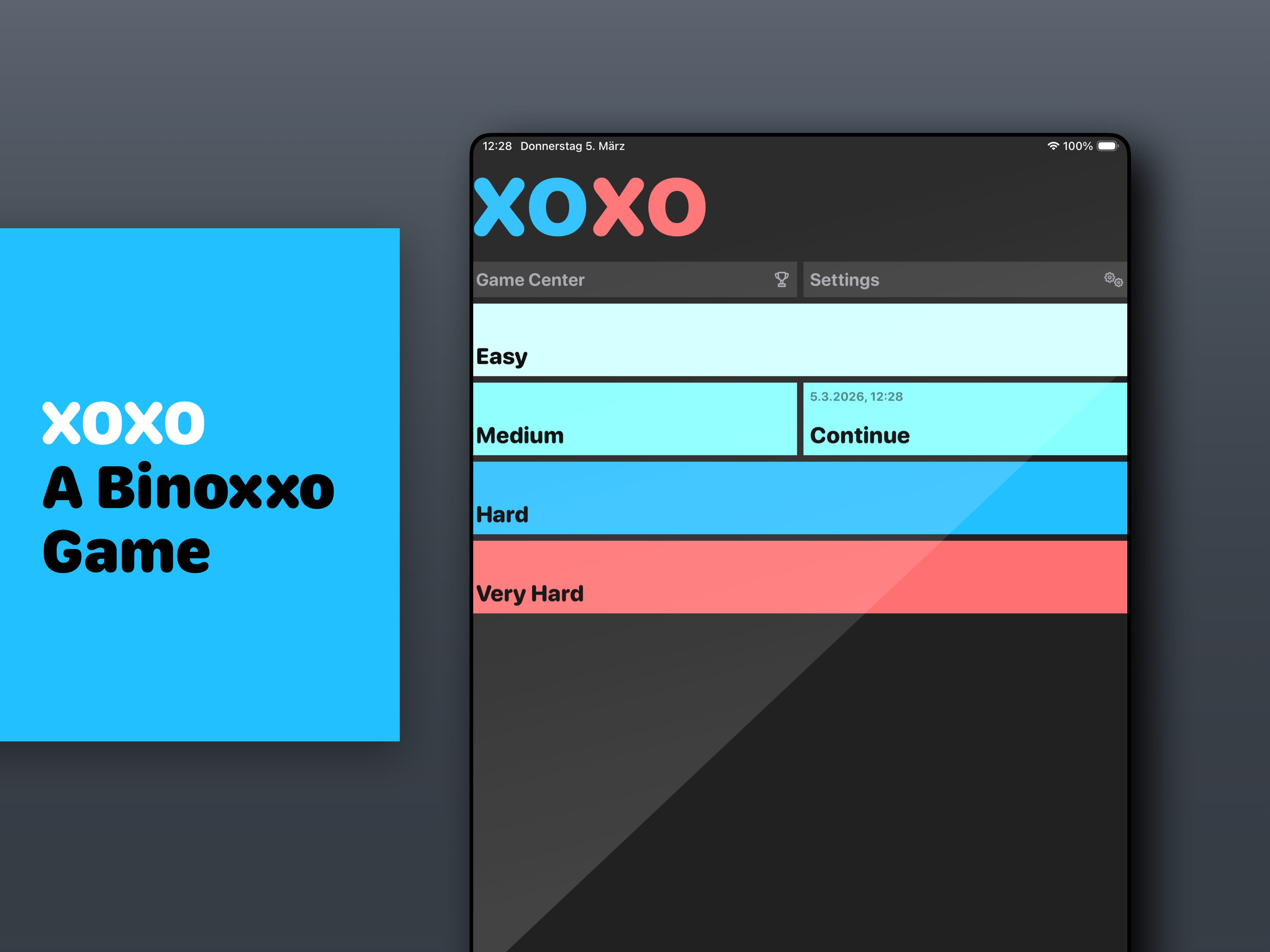 XOXO - Binary Logic Puzzle