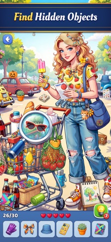 Hidden Objects: Find & Seek It iPhone screenshot