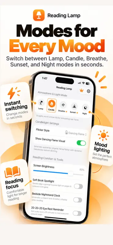 Reading Lamp - Book Light screenshot 4 of 5