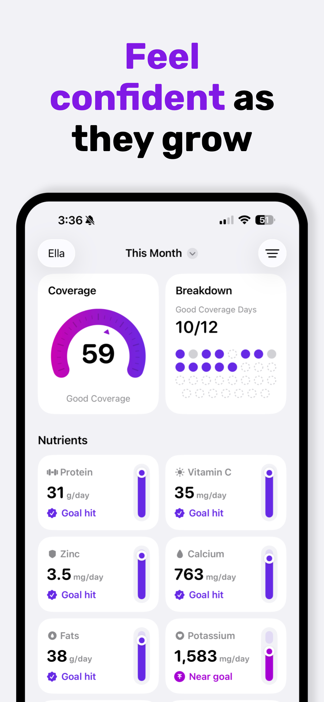 BeBa: Kids Nutrition & Growth screenshot 7