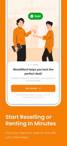 Resellrent iPhone screenshot