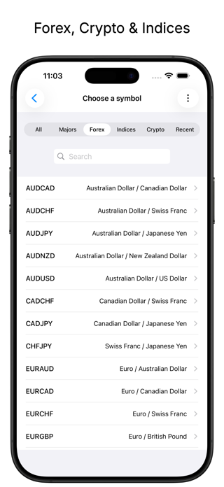 Forex Price Alerts Screenshot 3 of 8