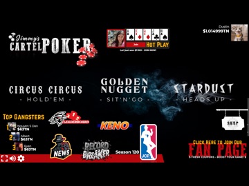 Jimmy's Cartel Poker iPad screenshot