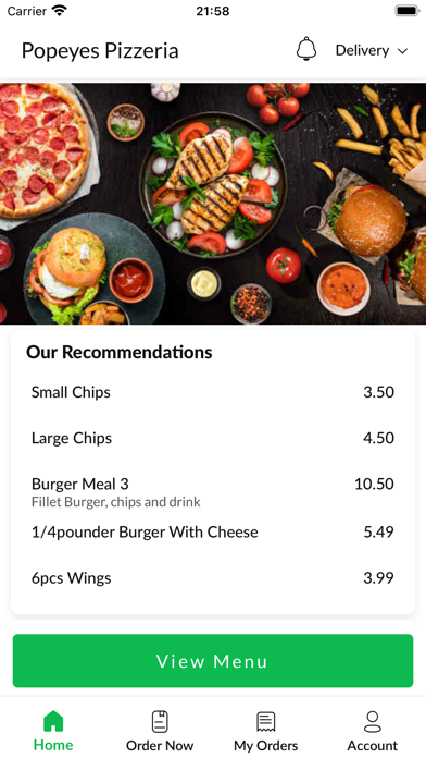 Popeyes Pizzeria Screenshot