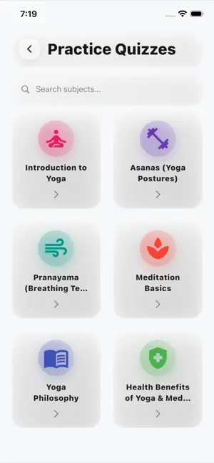 Yoga & Meditation Quiz Pro screenshot 2