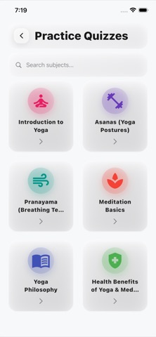 Yoga & Meditation Quiz Pro Screenshot 2 of 6