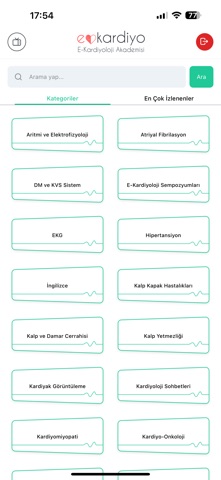 E-Kardiyoloji Akademisi screenshot