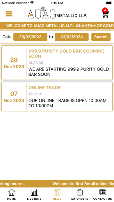 AUAG Metallic Screenshot