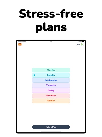 Lil Planner: Visual Schedule iPad screenshot