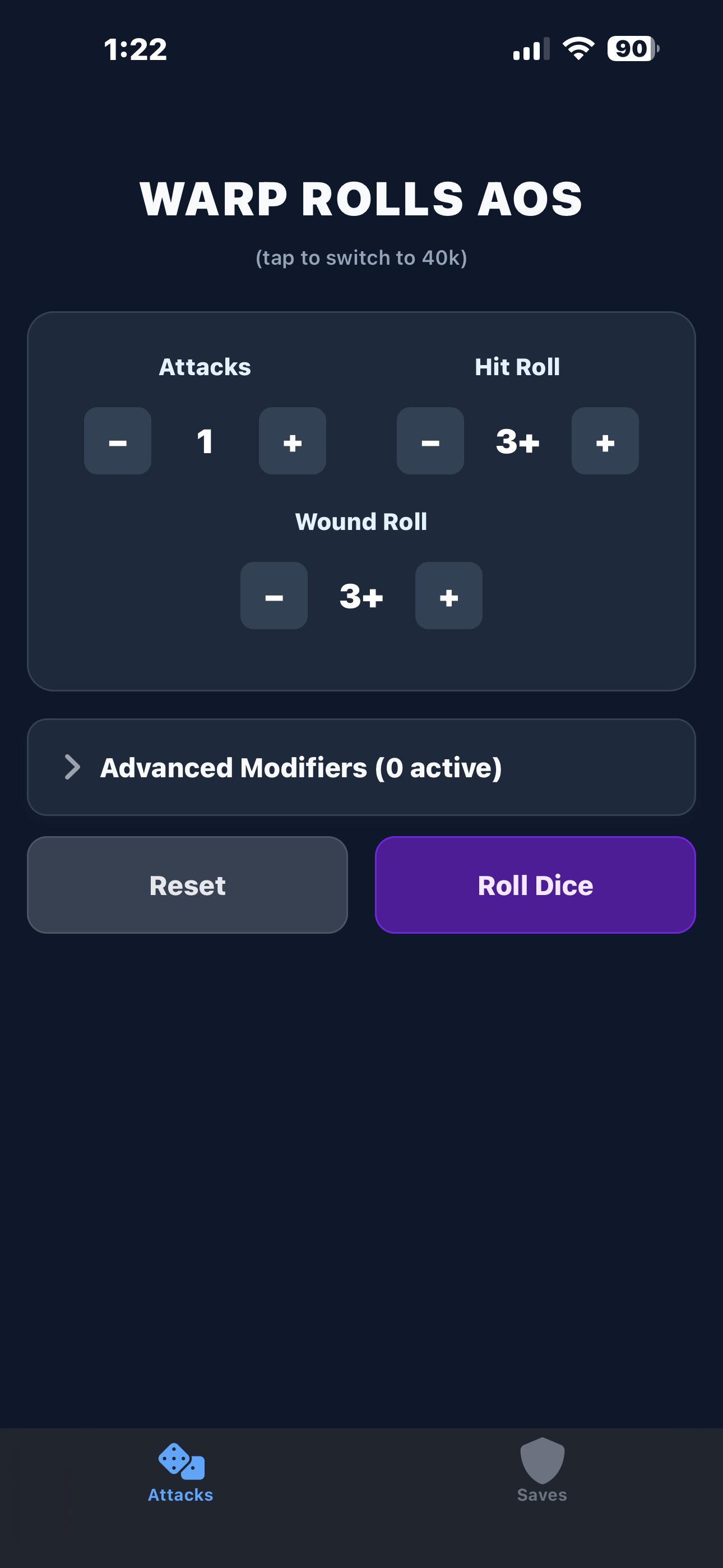 Warp Rolls