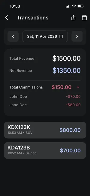 POS for Carwash screenshot 1
