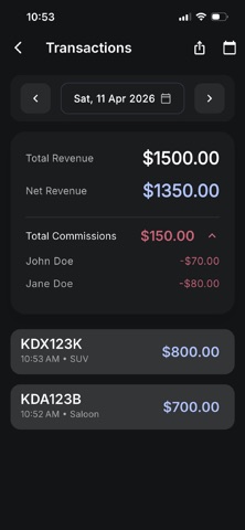 POS for Carwash Screenshot 1 of 7