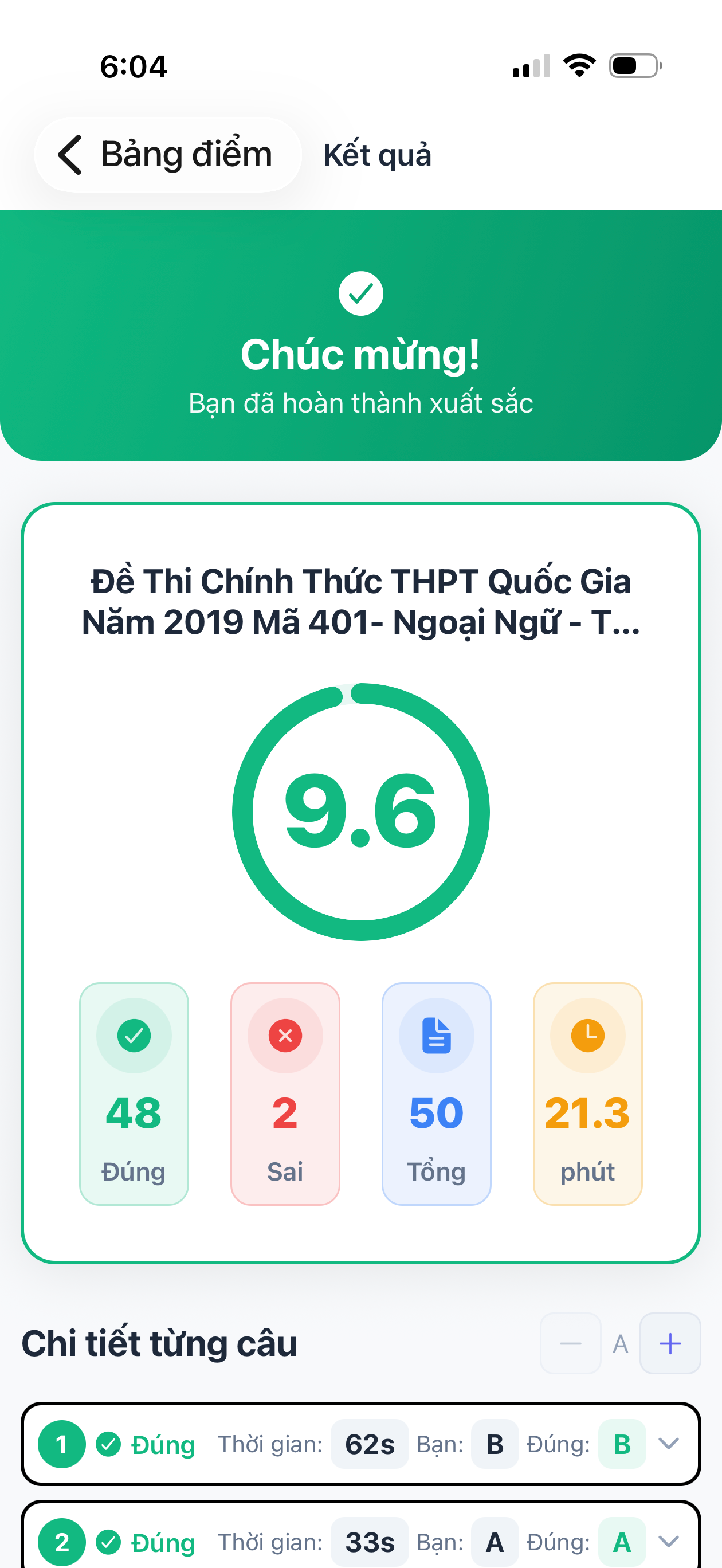 Thi Thử Online screenshot 7