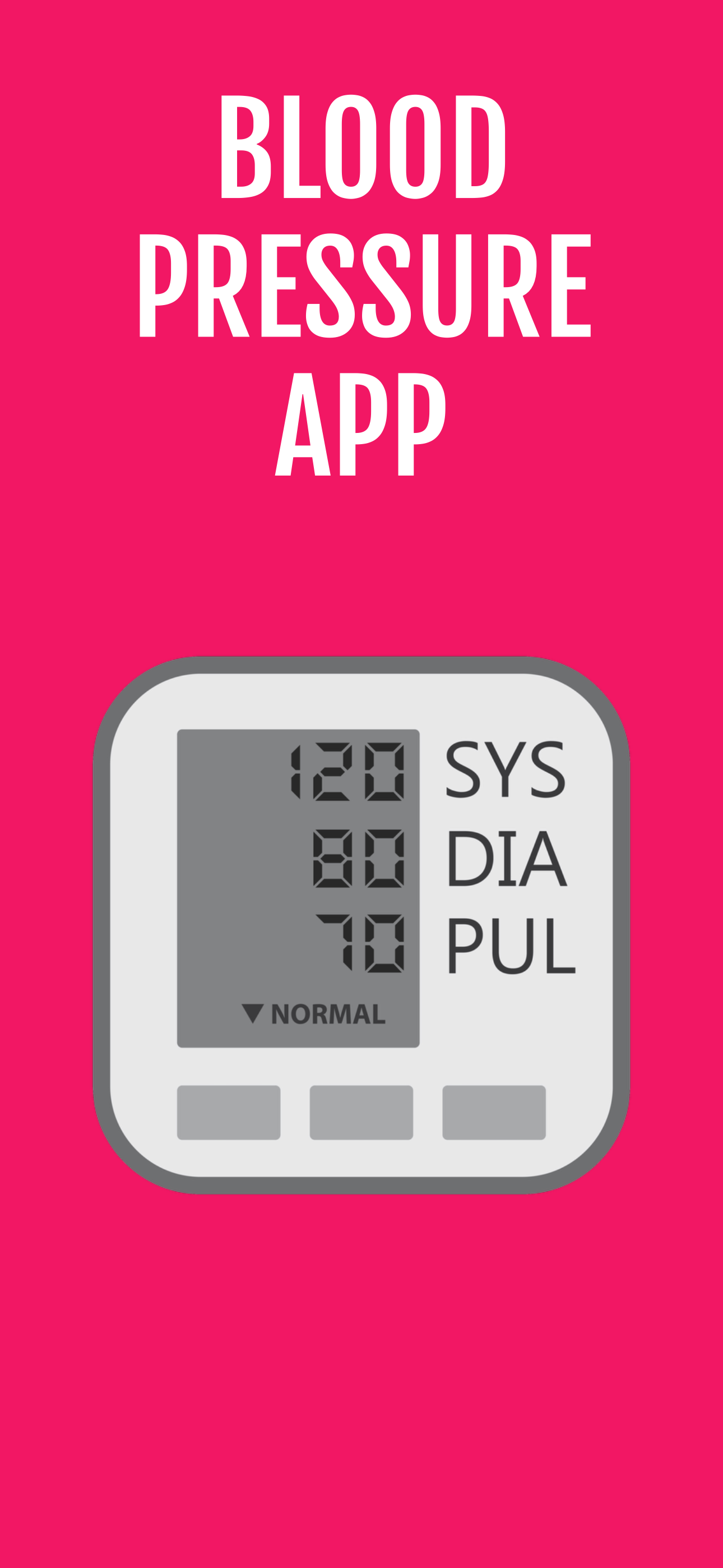 Blood Pressure App Free of ad