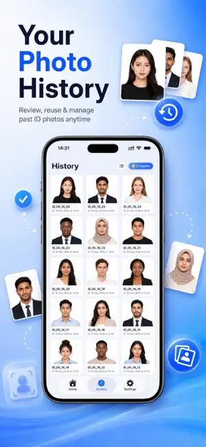 Passport Photo Maker: ID Kit screenshot 2