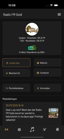 Radio FM Gold iPhone screenshot