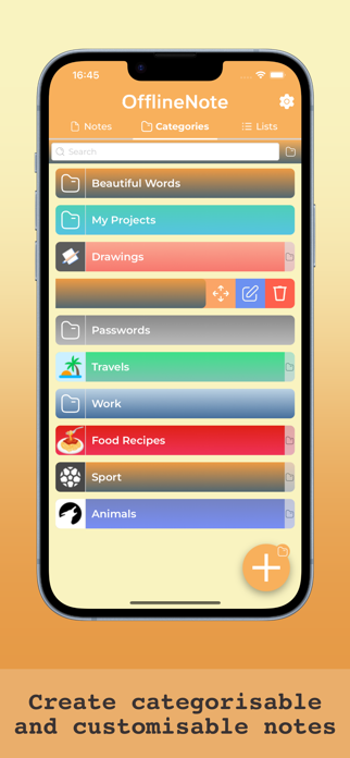 OfflineNote Screenshot 1 of 7