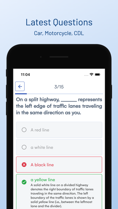 Virginia DMV Driver Test Prep Screenshot