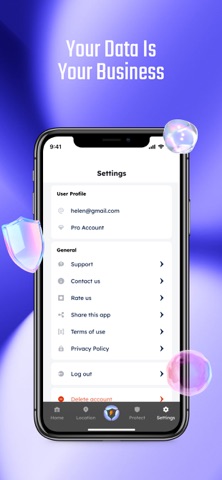 AeroGuard VPN iPhone screenshot